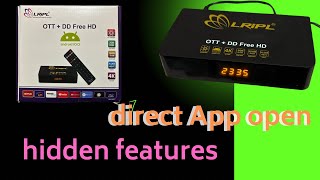 Lripl OTT+S2 DD free HD set top Box theme change kaise karen | lripl OTT+S2 set top Box