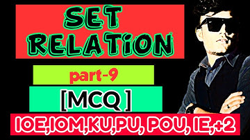 Sets and relation shortcut tricks| part-9 for IOE,KU,PU, POU, IE,+2 MCQ OF Set and relation