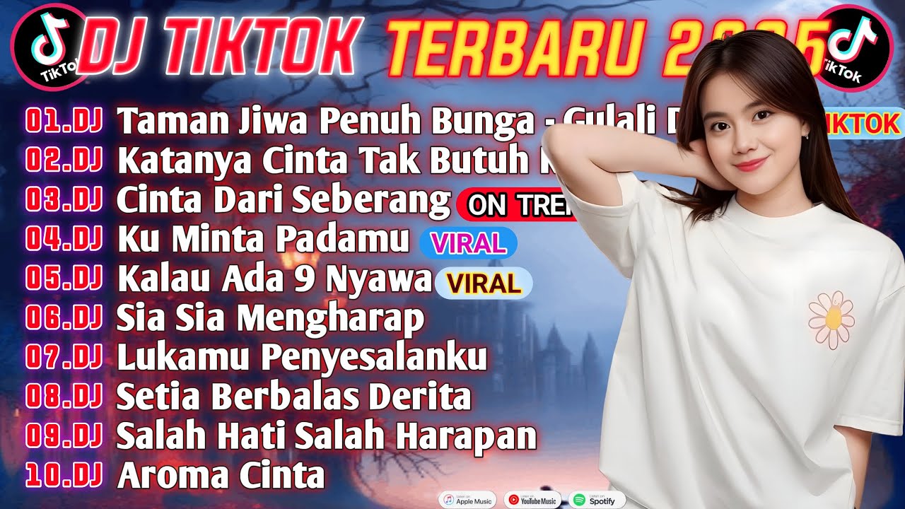 DJ VIRAL TIKTOK TERBARU 2025 | TAMAN ALAM JIWA PENUH BUNGA - GULALI DUNIA | CINTA TAK BUTUH RUPA