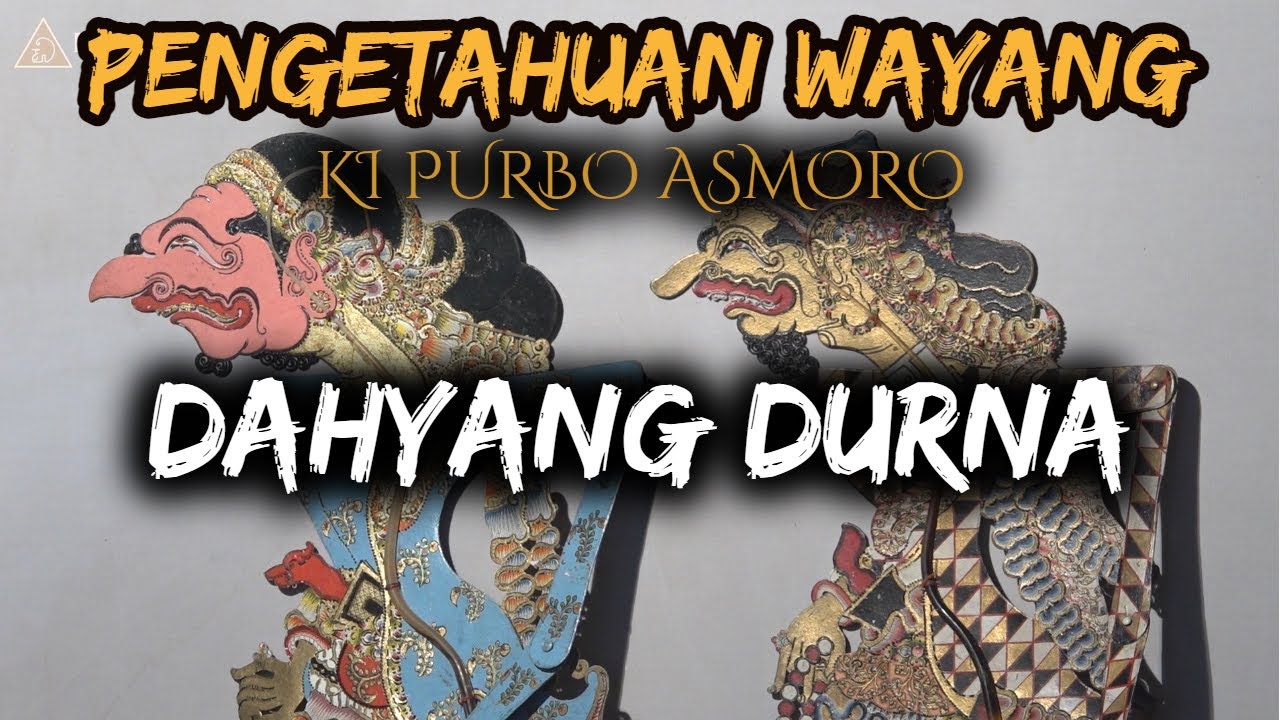 Pengetahuan Wayang Durna Ki Purbo Asmoro