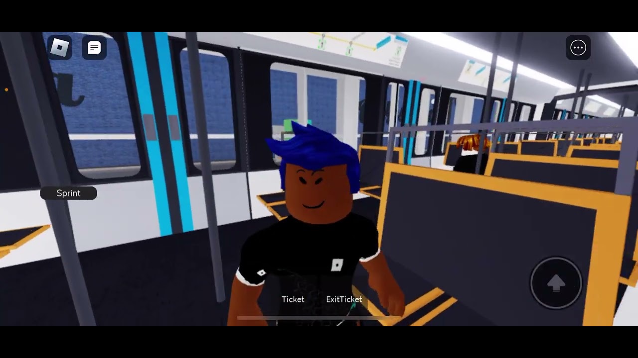 Balade en métro pt.2 (chuis tombé sur un train incroyable)