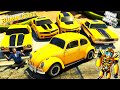 Michael Steal Every Bumblebee Cars in GTA 5 #156