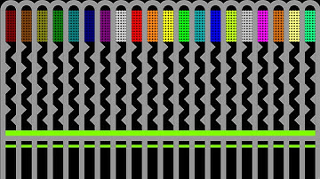 Mix & Seperate - Marble Run Race ASRM 11 in Algodoo