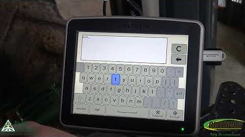 Pipe Planner Elevation Data Export from a John Deere Monitor Using a Thumb Drive