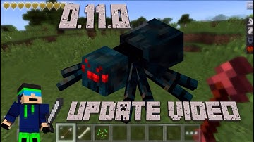 MCPE 0.11.0 Update Video