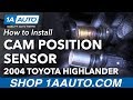 How to Replace Camshaft Position Sensor 2001-07 Toyota Highlander L4 2-4L