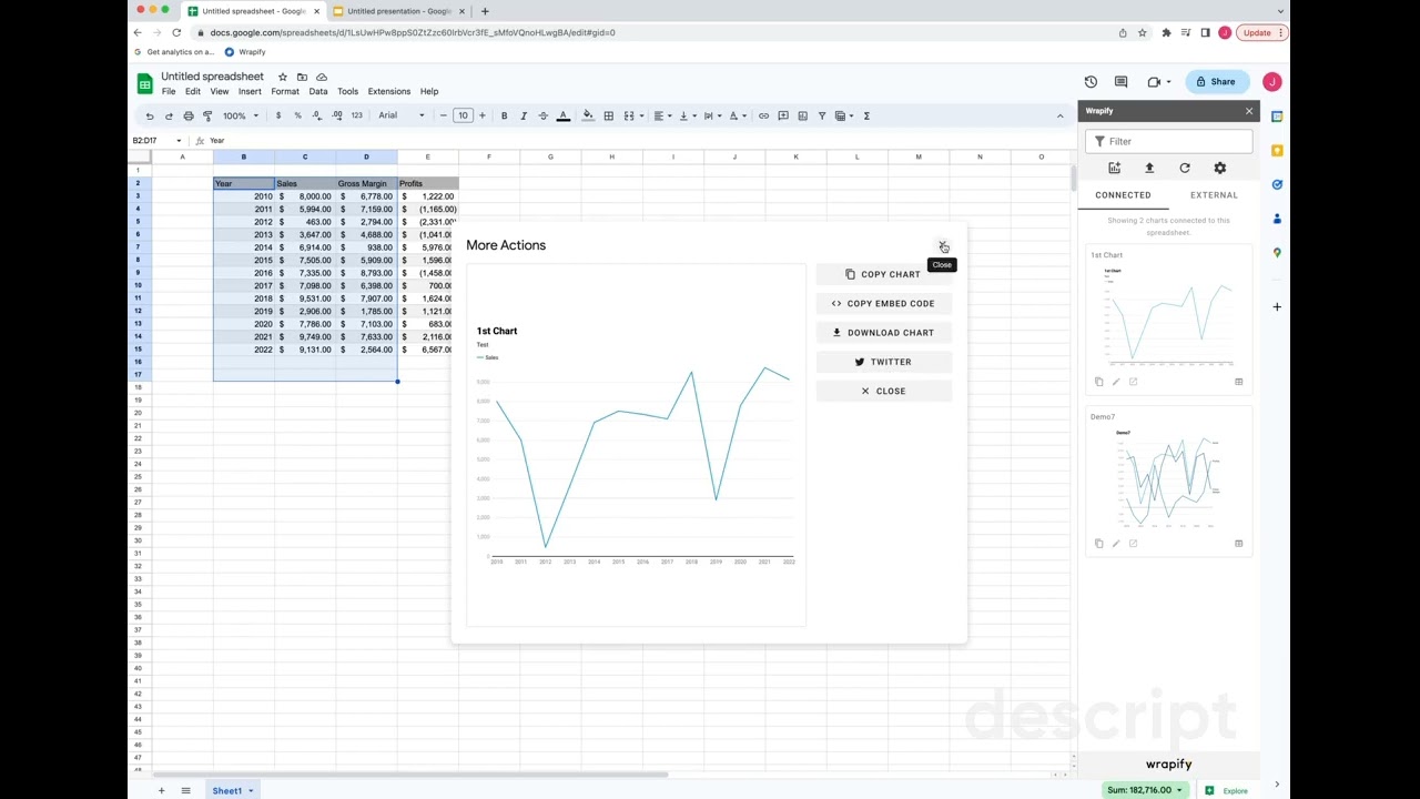 Creating Your First Datawrapper Chart, Table or Map With Wrapify