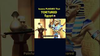 Insane Plagues That Tortured Egypt ‼️ 😱🥹😭#Shorts #Youtubeshorts #God #Fypシ