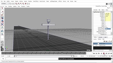 Maya Tutorial: Rigid Dynamics 6 of 8