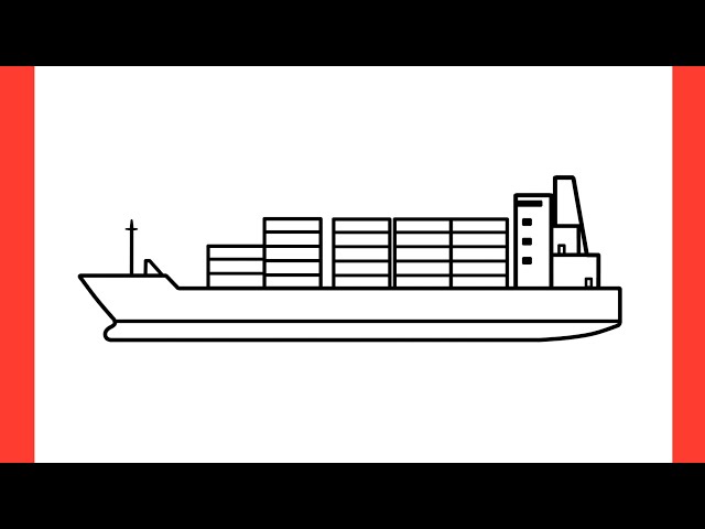 General Cargo Ship Drawing My New Hauler Merchant Ship (Photo Art