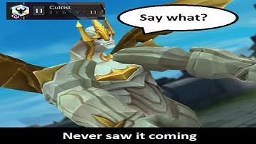 Who would have thought the final boss of 11 Cultist IS NOT Galio?! Not me lmao (4.5 Revival)