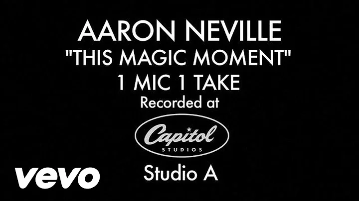 Aaron Neville - This Magic Moment (1 Mic 1 Take)