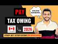 How To Pay CRA Tax Owing Online? | In 5 Minutes!