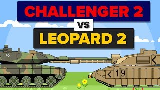 British Challenger 2 vs German Leopard 2 - Which Is Better? - Main Battle Tank / Military Comparison British Challenger 2 vs German Leopard 2 - Which Is Better? - Main Battle Tank / Military Comparison