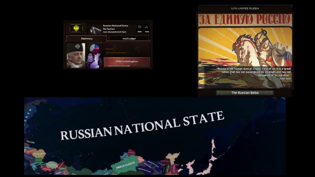 HOI4 CW Official Super Event - Russian Reunification (Ivan Alexandrovich Ilyin, Malorossiya)