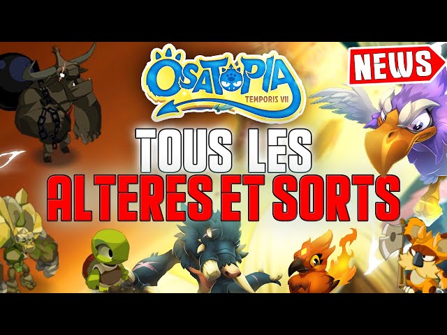 Dofus Temporis 7 : Comment et où trouver des Altérés sur Osatopia ? -  Millenium