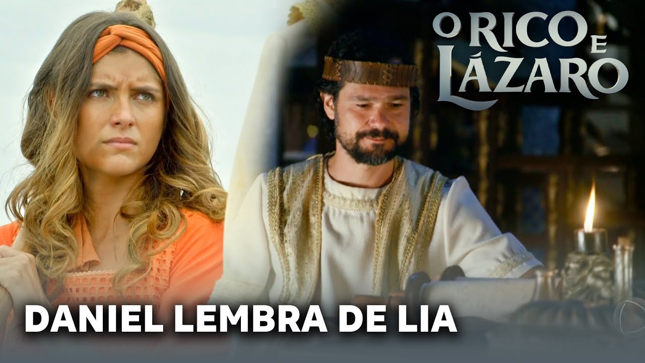 O RICO E LÁZARO: Daniel lembra do momento que conheceu Lia