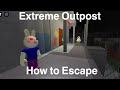 Roblox Piggy Fangame “Extreme Extreme Outpost” How to Escape (With Creator)