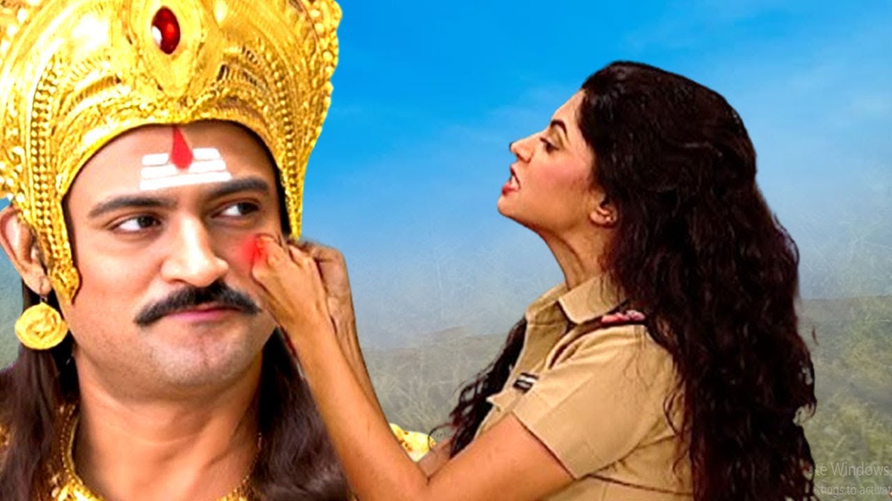 Policewali ने जब यमराज को मारा घूंसा | Yamraj Comedy @minitv86