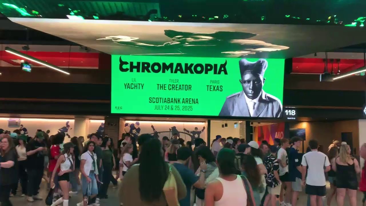 Tyler the Creator LIVE @ TORONTO | CHROMAKOPIA Tour 2025 (Vlog) - YouTube
