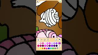 Coloring - Coloring Dolphin and Fish - Coloring for Kids and Toddlers | Coloring #2 screenshot 3