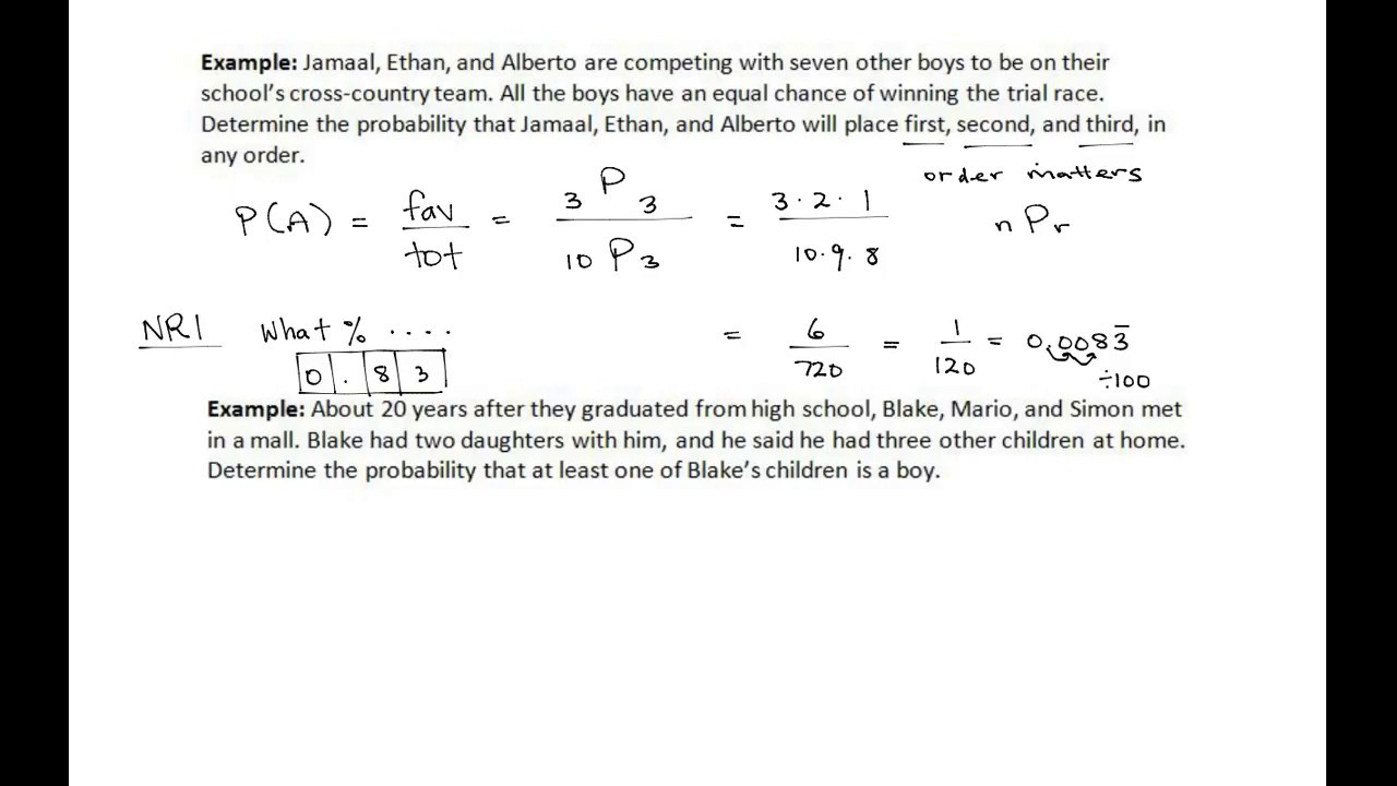 Probability 2 - YouTube