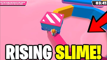 *NEW* RISING SLIME FEATURE COMING TO FALL GUYS CREATIVE LEAKED GAMEPLAY!