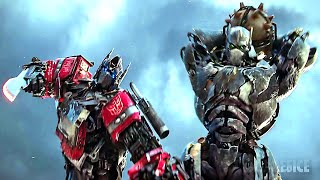 La fatalidad de Optimus Primal y Optimus Prime | Transformers: El Despertar De Las Bestias | Clip