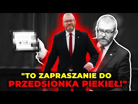 Szokujące wystąpienie Brauna w Sejmie ws. in vitro. "To zapraszanie do przedsionka piekieł"