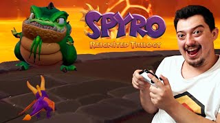 видео: Первый Босс Spyro 3: Year of the dragon Прохождение картинка: Первый Босс Spyro 3: Year of the dragon Прохождение