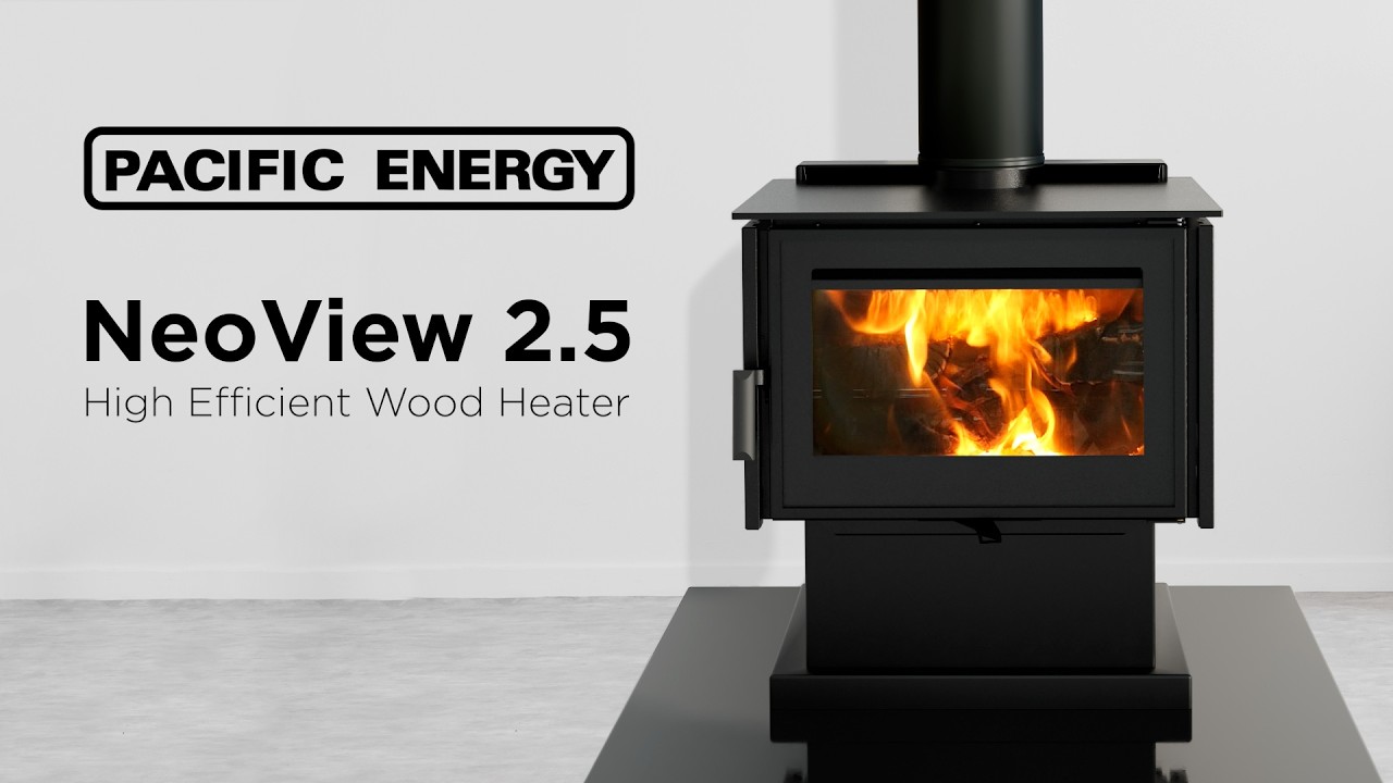 Reduce Your Fuel Costs with the NeoView Wood Heater - YouTube