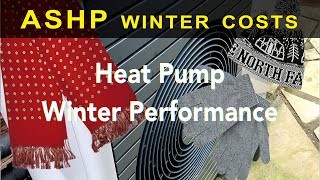 ASHP winter performance and cost to run