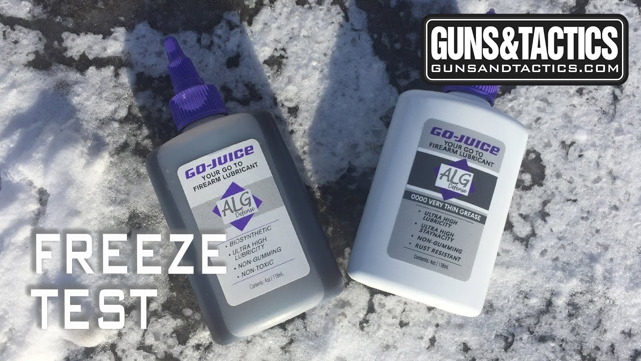 Тест на замораживание сока ALG Go