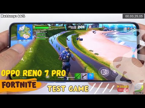 Oppo Reno 7 Pro 5G Fortnite Gameplay