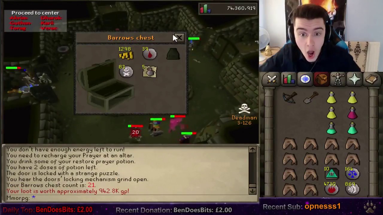 Invisible Inferno Run - BEST RUNESCAPE HIGHLIGHTS 