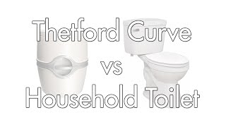 Thetford Curve Porta Potti (550E) vs. household toilet