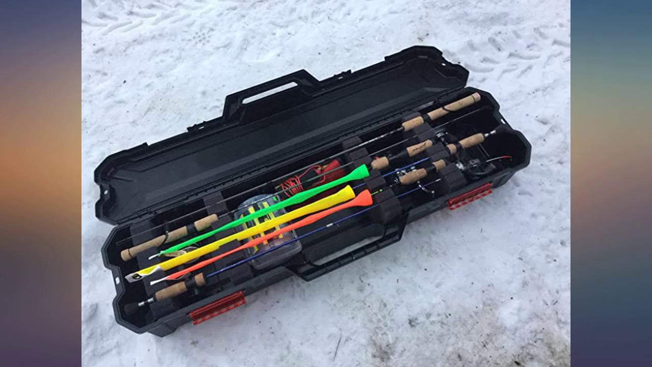 Eagle Claw Ice Rod//Accessory Case Ice Fishing Rod & Reel Combos review