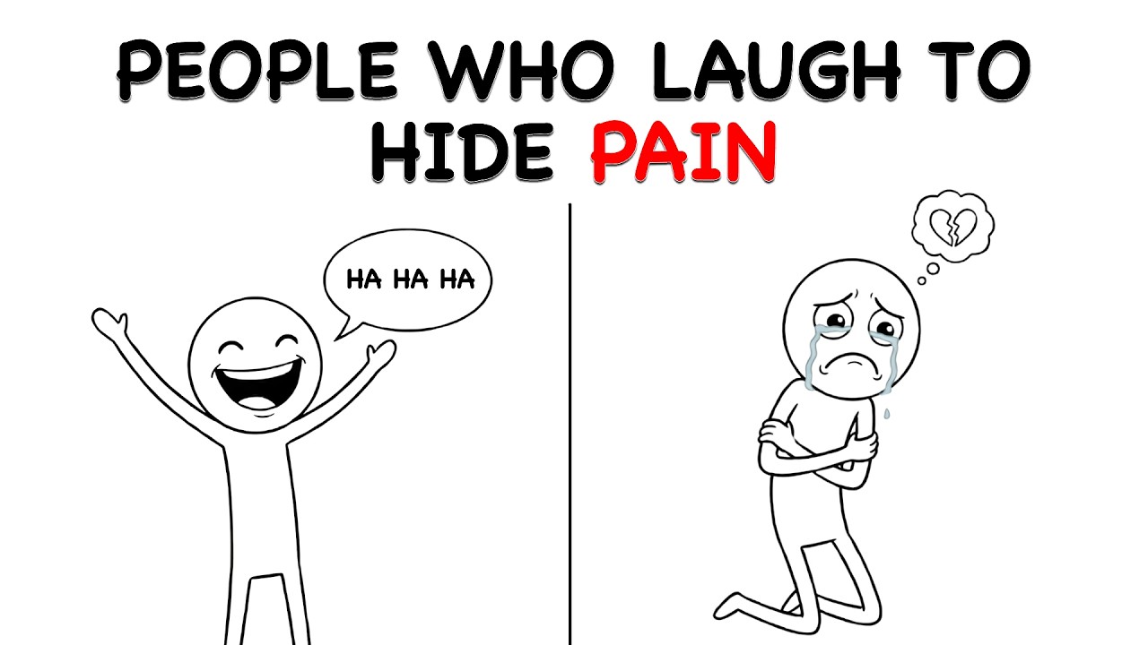 Psychology of People Who Laugh to Hide Pain (The Sad Truth)