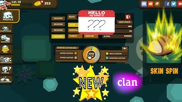 Starve.io - I Officially Join A Clan And Change My Name