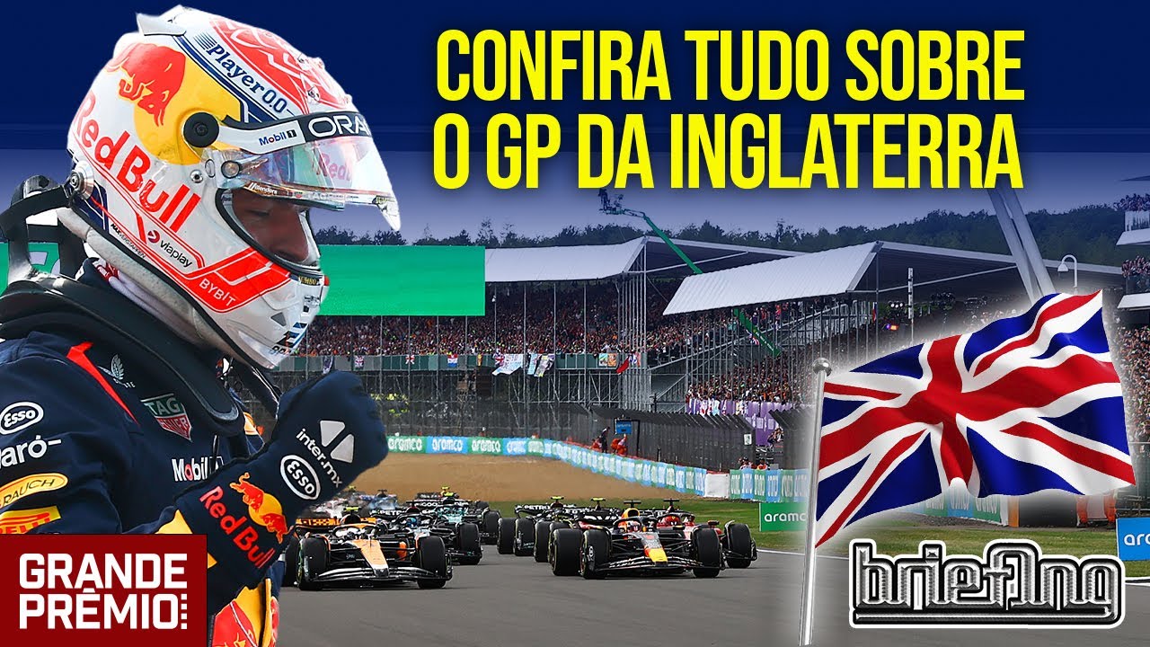 GP da Inglaterra de F1 2023: Verstappen comanda 2º treino, fórmula 1