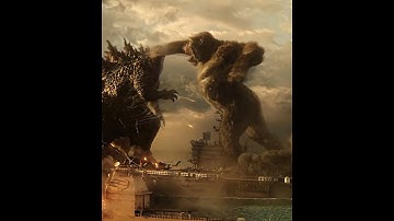 KONG vs GODZILLA 🔥#kong  #godzilla  #godzillavskong  #godzillaeditz #shorts #edit #monsterverse