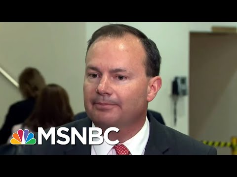 Mike Lee Slams Trump Administration Briefing On Iran | MTP Daily | MSNBC
