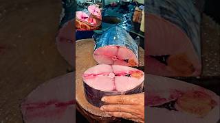 best Fry Cut big Kingfish Amazing shorts _ Surmayi Machli #cuttingskills #fish #shortvideo kerala 👌👌