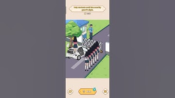 Brain Puzzle Tricky Quest Level 16 late school help students avoid the security guard