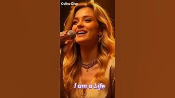 Thumbnail of I AM ALIFE - CELINE DION #shorts