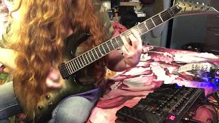 Lola Montez Volbeat Full Guitar cover 2/22/19  jenraider72