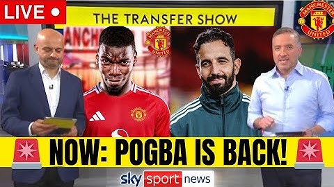 🚨 BREAKING✅️Pogba is BACK!! Ruben Amorim accepted Pogba "Here We Go!"✈️ | Exclusive On Sky Sports💥