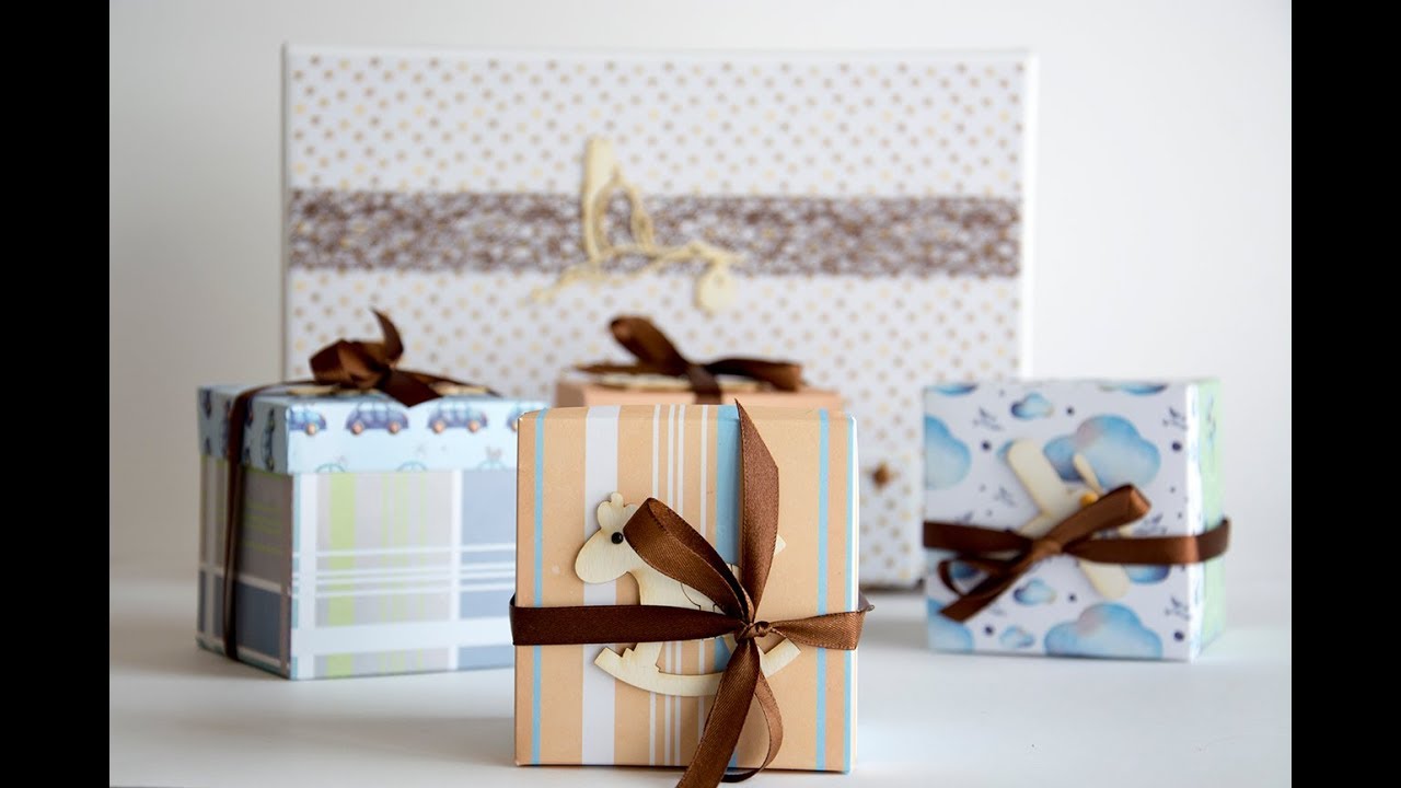 Como Hacer Cajas De Regalo Para Baby Shower 57A