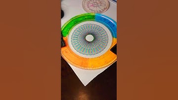 Countless layers spirograph #satisfying #spirograph #circularmotion #123go #art #asmr #shorts