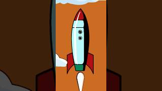 Rocket | Adobe Animate #anime #adobe_animate #animation #2danimation #shorts